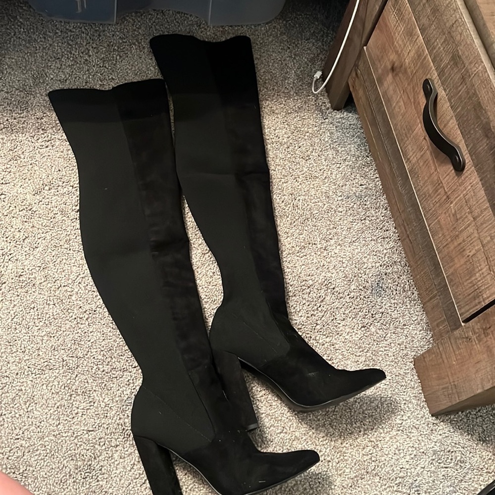 Steve Madden thigh high boots